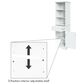 RiverRidge Home Ashland 1-Door Tall Cabinet in White, , large