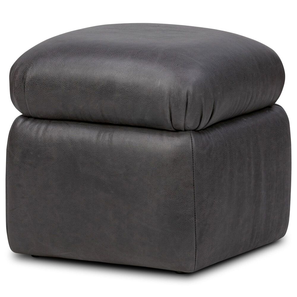 Four Hands Easton Yani Ottoman in Palermo Black, , large