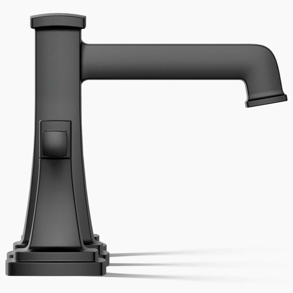 Kohler Riff Widespread Bathroom Sink Faucet in Matte Black, , large