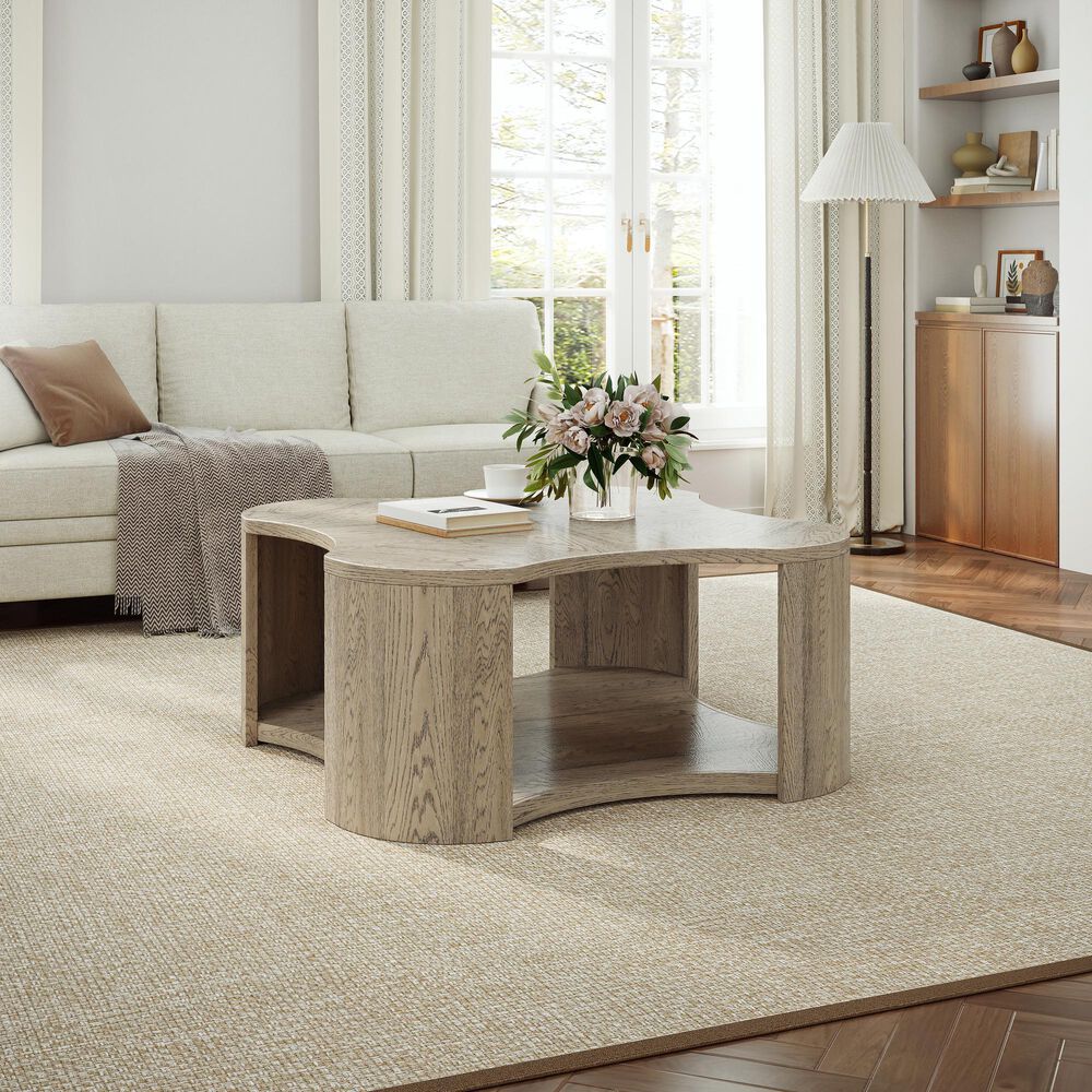 Richlands Furniture 3-Piece Table Set in Brown, , large