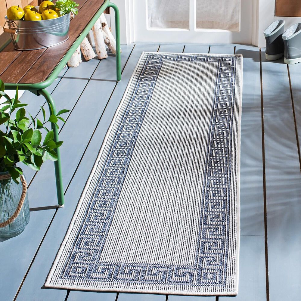Safavieh Martha Stewart Cyprus MSRO331G 2&#39; x 7&#39; Silver and Grey Runner, , large