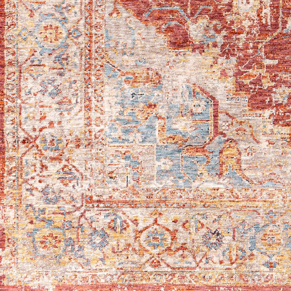 Surya Mirabel 10&#39; x 14&#39; Burnt Orange, Rust, Teal, Olive, Gray and Beige Area Rug, , large