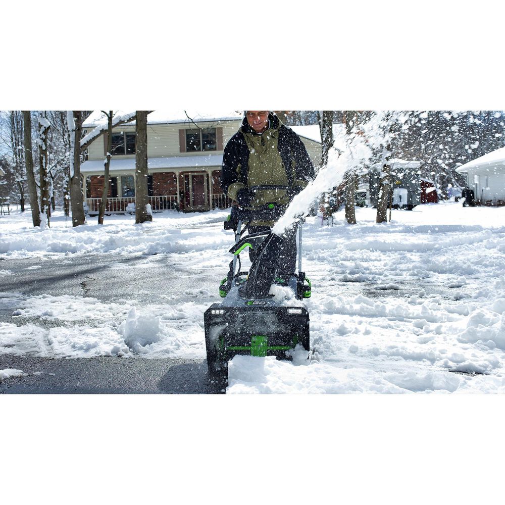 EGO 21&quot; Dual Port Snow Blower Kit with Peak Power with Peak Power Two 5.0Ah Batteries and Charger Included, , large