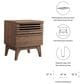 Modway Render 2 Drawer Nightstand in Walnut, , large