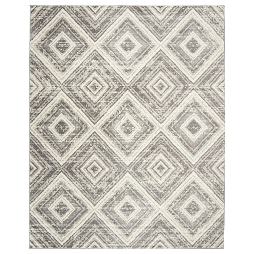 Safavieh Skyler SKY120K 11" x 16" Grey and Ivory Area Rug, , large
