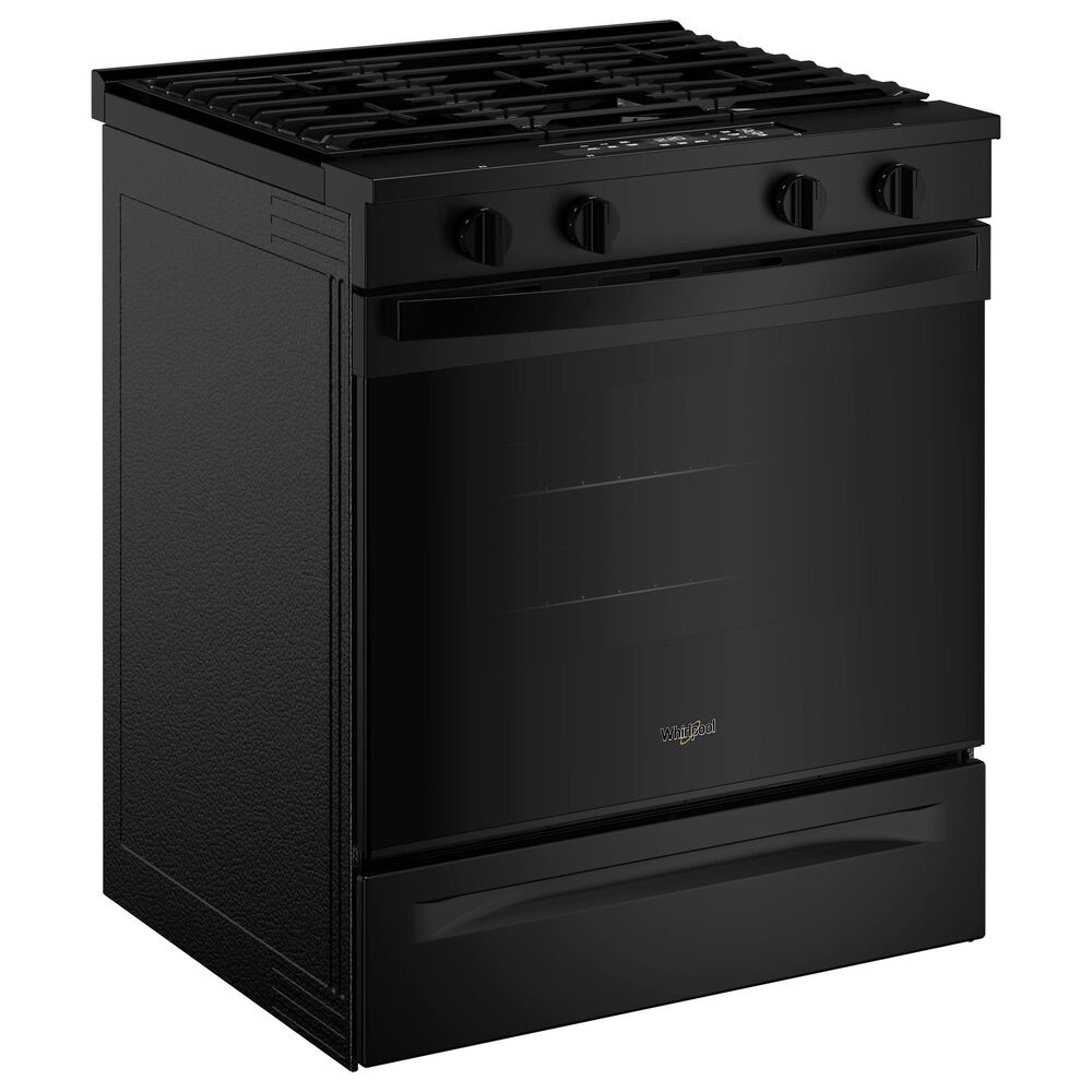 Whirlpool 30" Gas Range in Black, , large