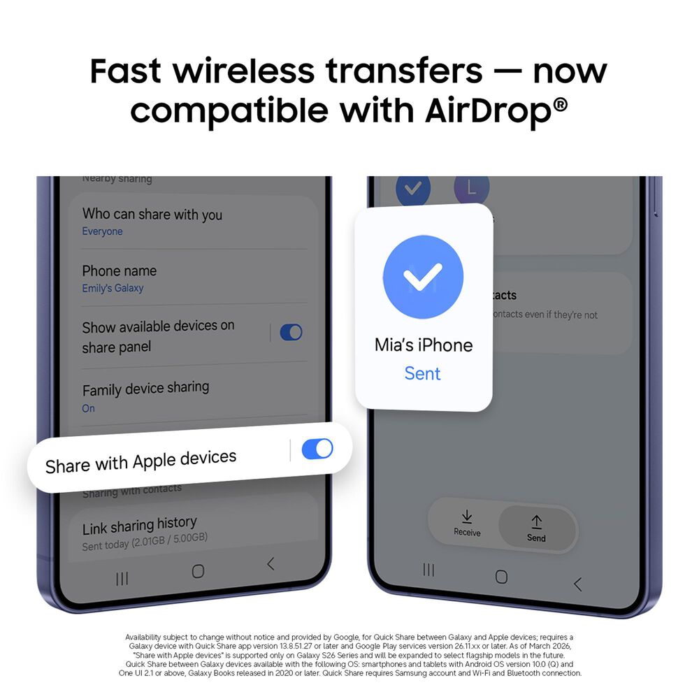 Samsung Galaxy S26 Ultra 256GB (Unlocked) - Cobalt Violet (Available Now), , large