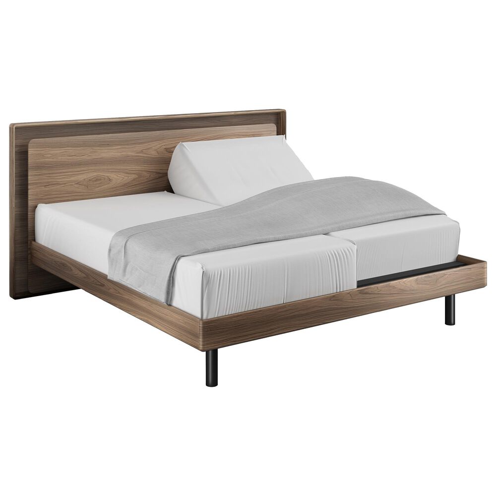 BDI LINQ 3-Piece King Bedroom Set in Natural Walnut, , large