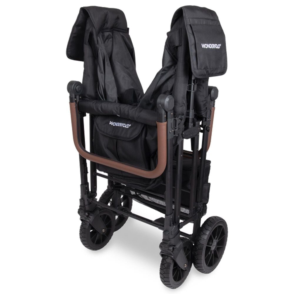Wonderfold Luxe Pro 6-Seater Stroller Wagon in Jet Black, , large