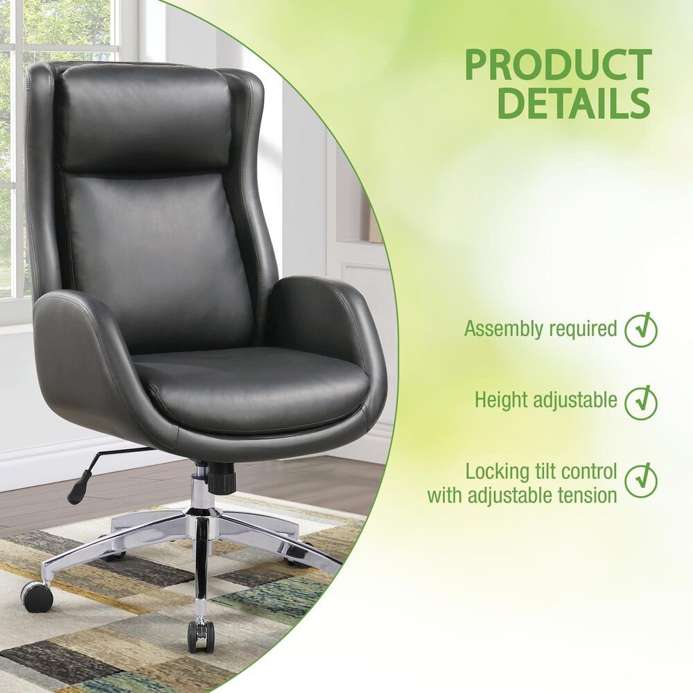 Valor Living Blanchard Executive Chair in Black, , large