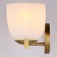 Vaxcel Bosworth 3-Light Bathroom Vanity in Muted Brass, , large