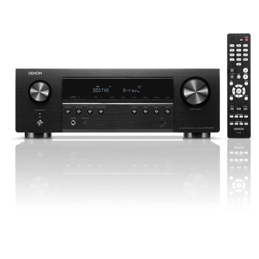 Denon Denon AVRS670H 5.2 channel receiver with Polk Monitor Speakers, , large