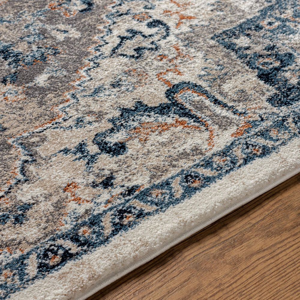 Surya Tuscany TUS-2335 Blue, Cream, Dark Blue, Gray, Dusty Coral and Light Beige 12&#39; x 15&#39; Area Rug, , large