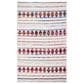 Safavieh Natura NAT657A 5" x 8" Ivory and Red Area Rug, , large