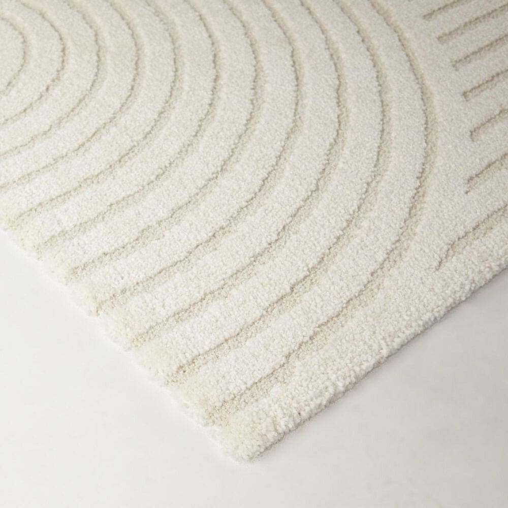 Balta Rugs Caserio 5&#39;3&quot; x 7&#39; Cream Area Rug, , large