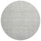 Dalyn Rug Company Soft Essentials Solid Linen 8" Round Indoor/Outdoor Area Rug, , large