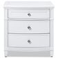 Jennifer Taylor Home Dauphin End Table in Merino White, , large