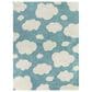 Balta Rugs Clouds 5"3" x 7" Blue Kids Area Rug, , large