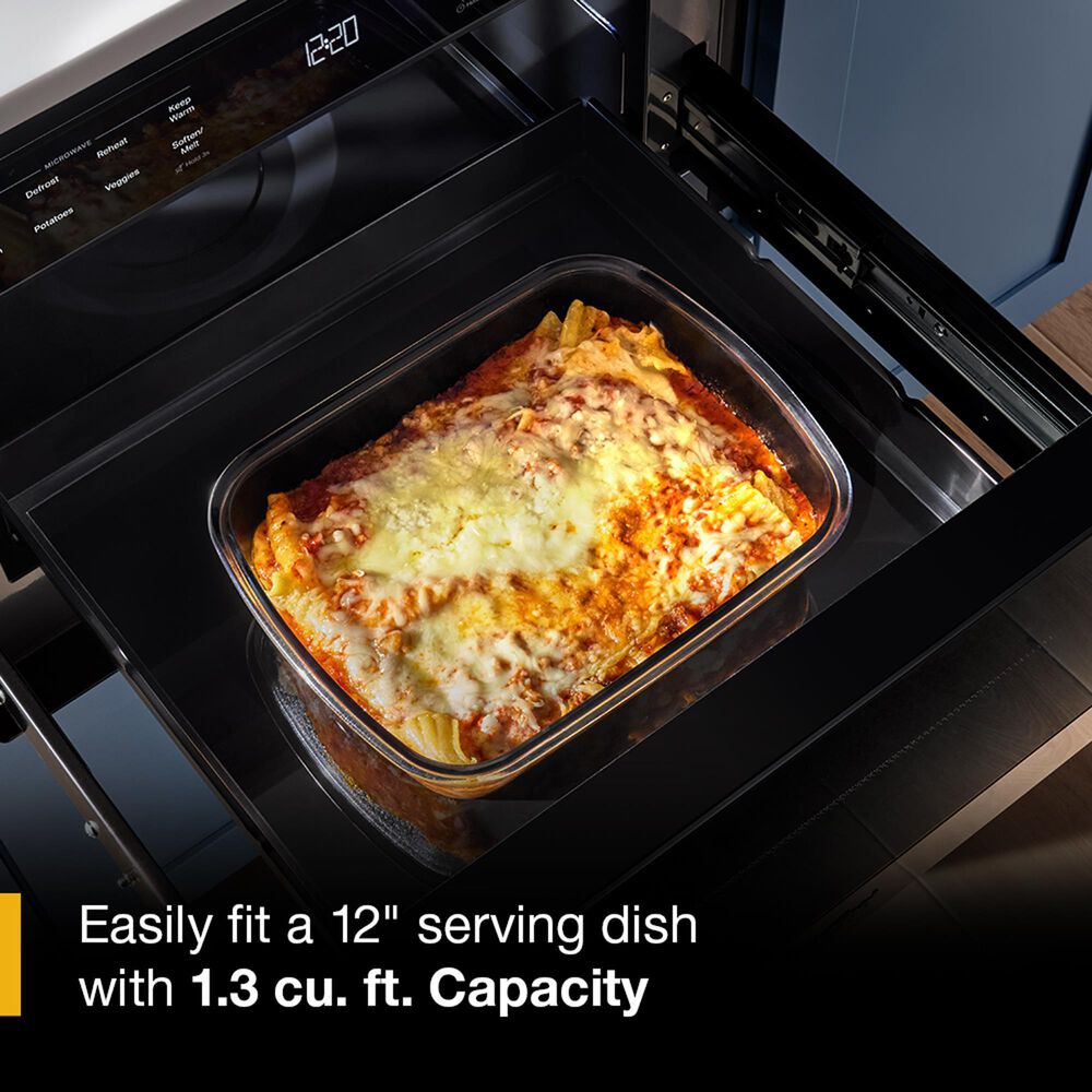 Whirlpool 1.3 Cu. Ft. Built In Microwave in Stainless Steel, , large