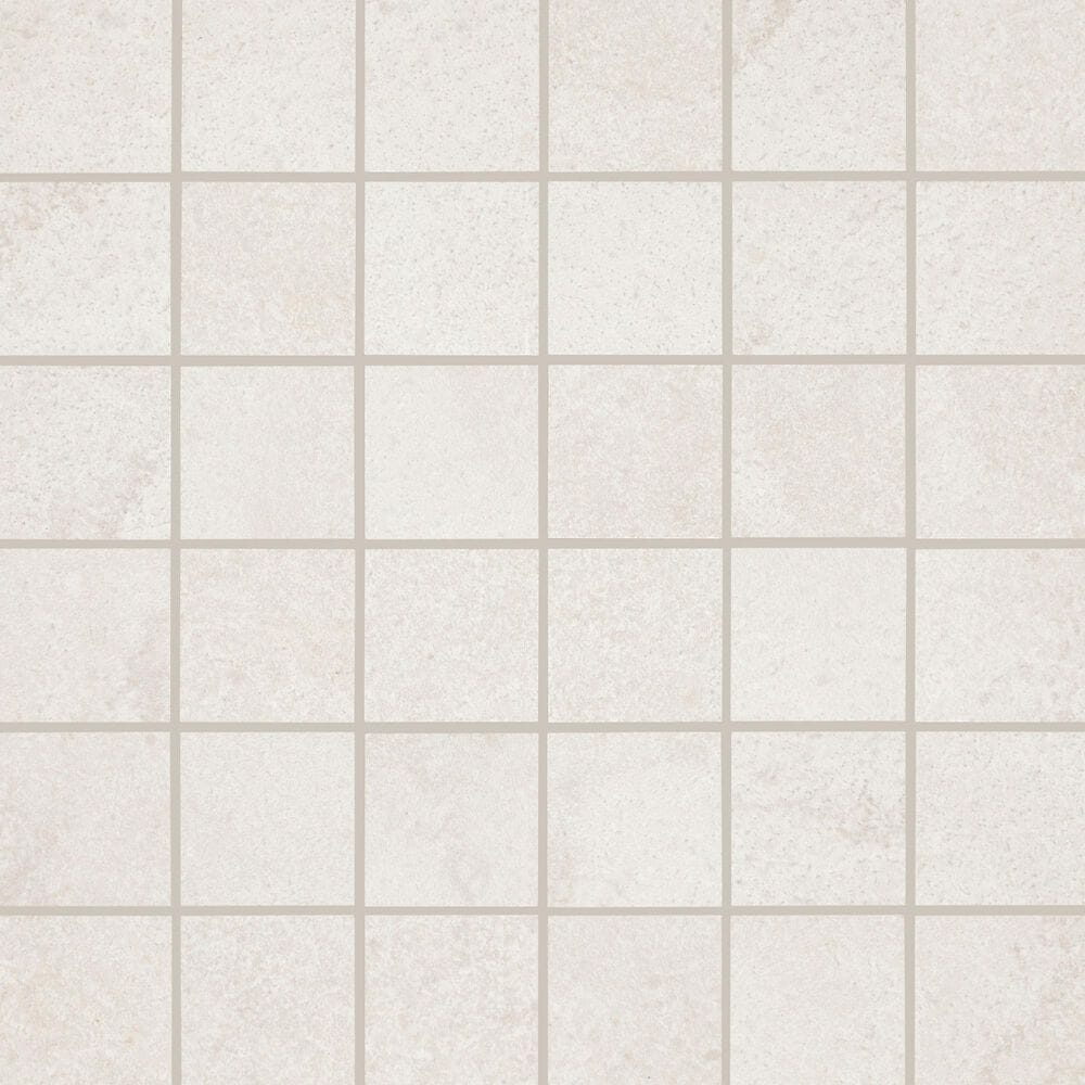 Dal-Tile Haddonstone Peony 2" x 2" on 12" x 12" Porcelain Mosaic Sheet, , large
