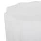 Hearth and Haven Star Patio Side Table in Antique White, , large