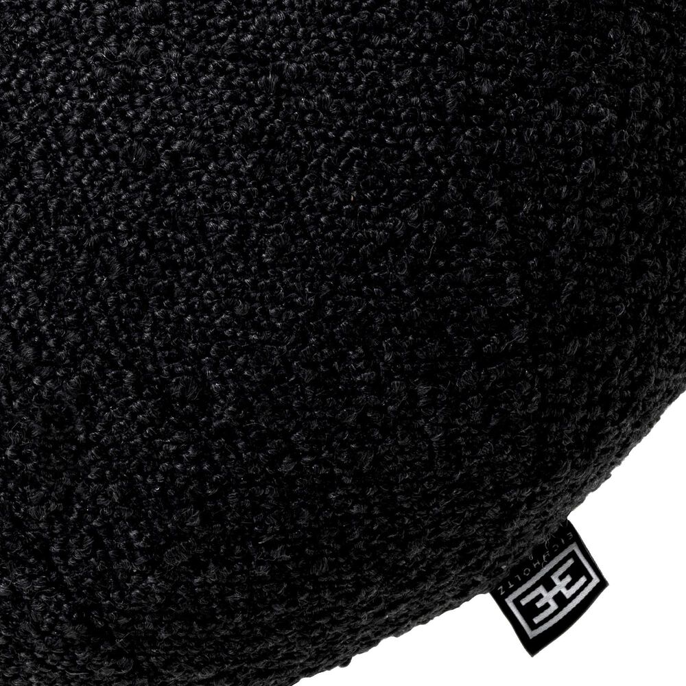 Eichholtz Kelly S Stationary Sofa with Pillows in Boucle Black, Black and White, , large