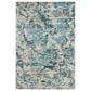 Safavieh Skyler SKY186M 4" x 6" Blue and Ivory Area Rug, , large