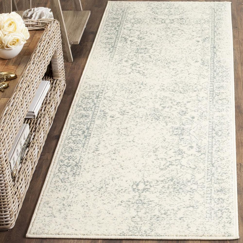 Safavieh Adirondack ADR109S-26 2"6" x 6" Ivory/Slate Runner, , large