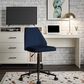 DHP Kelly 3 in 1 Media Dresser & Desk in Ivory Oak, , large