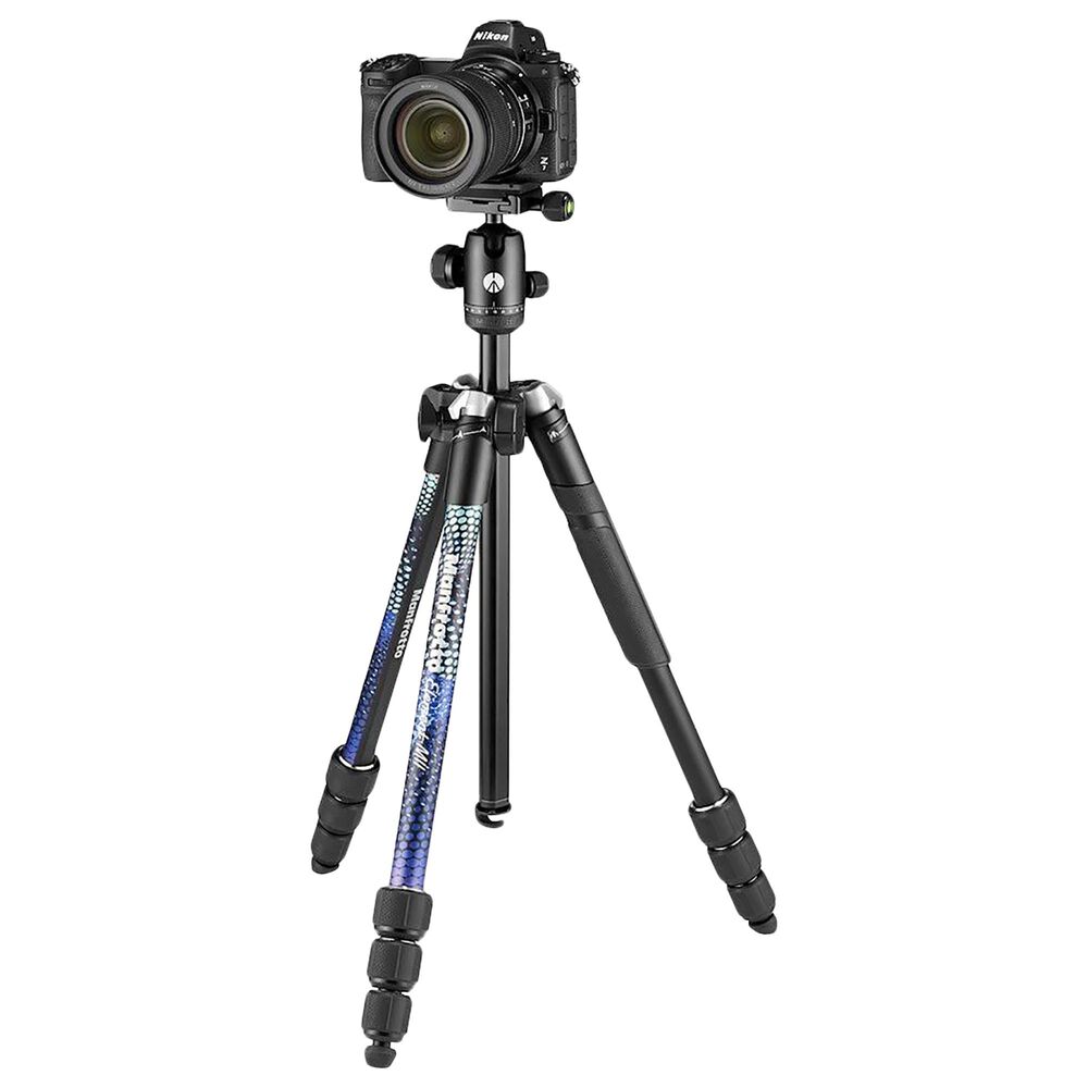 Manfrotto Element MII Aluminum Tripod in Black and Blue, , large