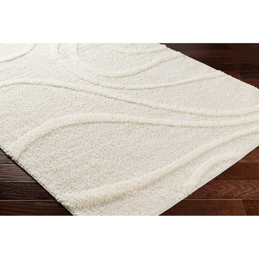 Surya Carpet, Inc. Rodos RDO2341 5&#39;3&quot; x 7&#39; Beige, White Area Rug, , large