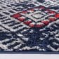 Safavieh Adirondack ADR202N 5"1" x 7"6" Vintage Navy and Light Grey Area Rug, , large