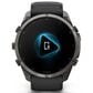 Garmin fenix 9 Pro inReach Smartwatch 51mm Carbon Gray DLC Titanium with Black and Pebble Gray Silicone Band, , large