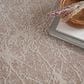 Nourison Exhale 5"3" x 7"3" Mocha and Ivory Area Rug, , large