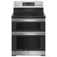 GE Appliances 30" Freestanding Electric Double Oven Range in Stainless Steel, , large