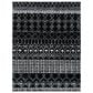 Safavieh Tulum TUL229Z 9" x 12" Black and Ivory Area Rug, , large