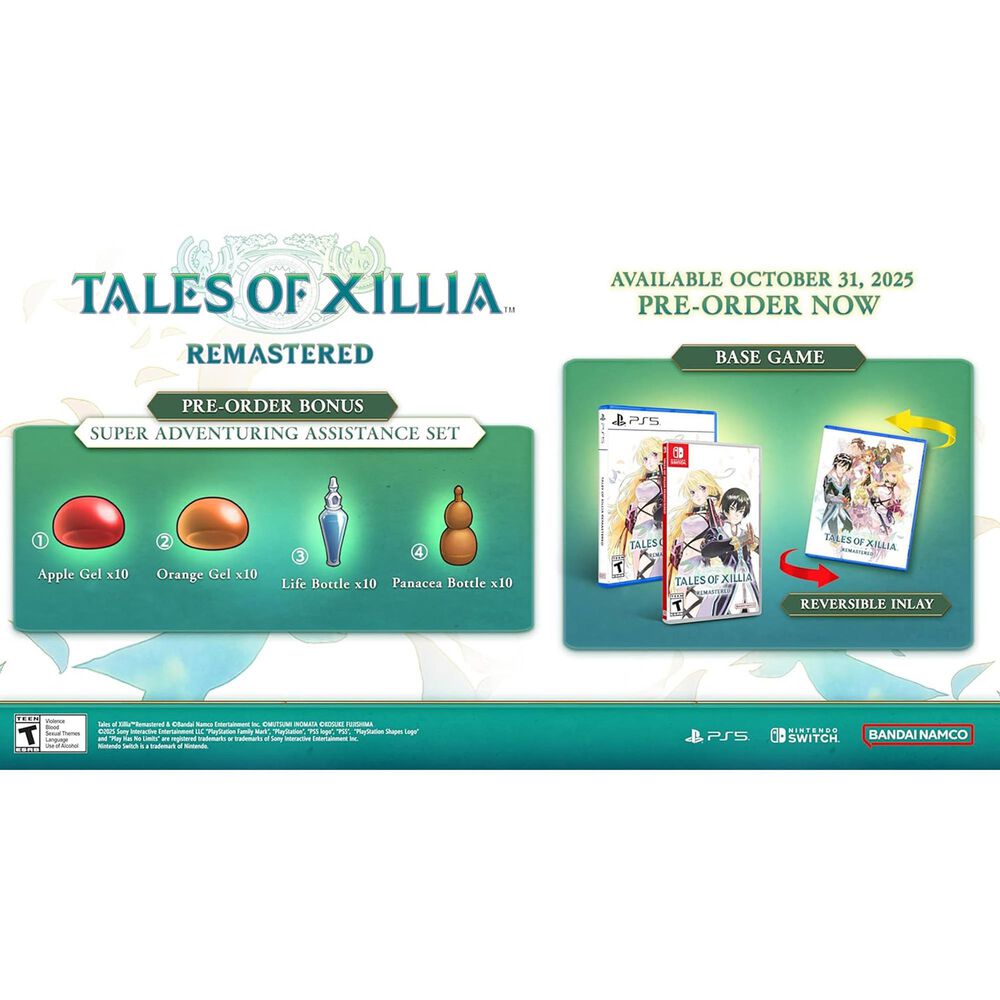 Tales Of Xillia: Remastered - PlayStation 5, , large