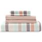 5-Piece Queen Duvet Set in Pastel Stripe Pink, , large