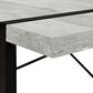 Monarch Specialties U-Shaped Computer Desk in Grey and Black, , large