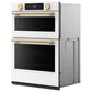 KitchenAid 30" Smart Combination Microwave Wall Oven with Air Fry Mode in Porcelain White, , large