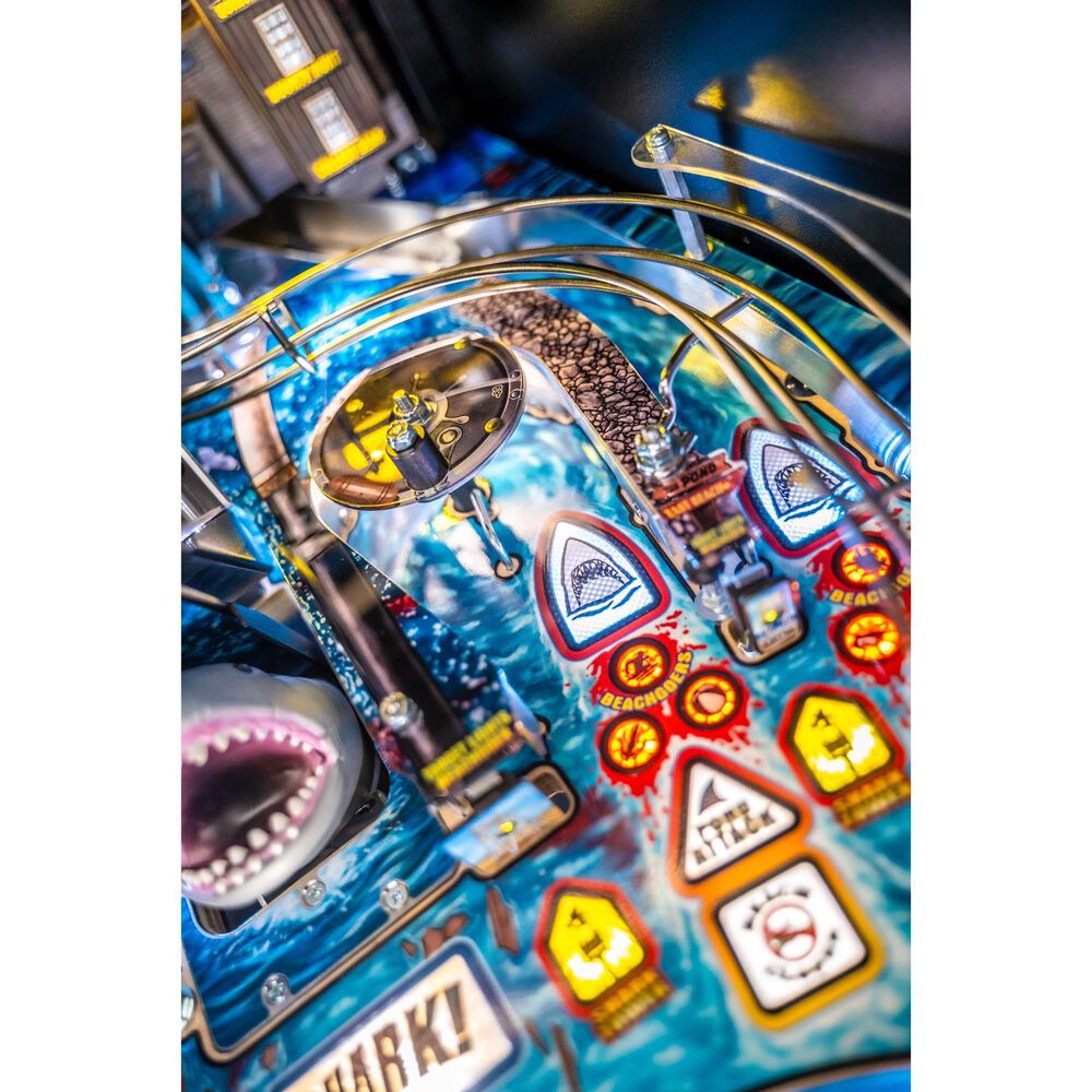 Stern Pinball Jaws Pro Premium Edition Pinball Machine, , large