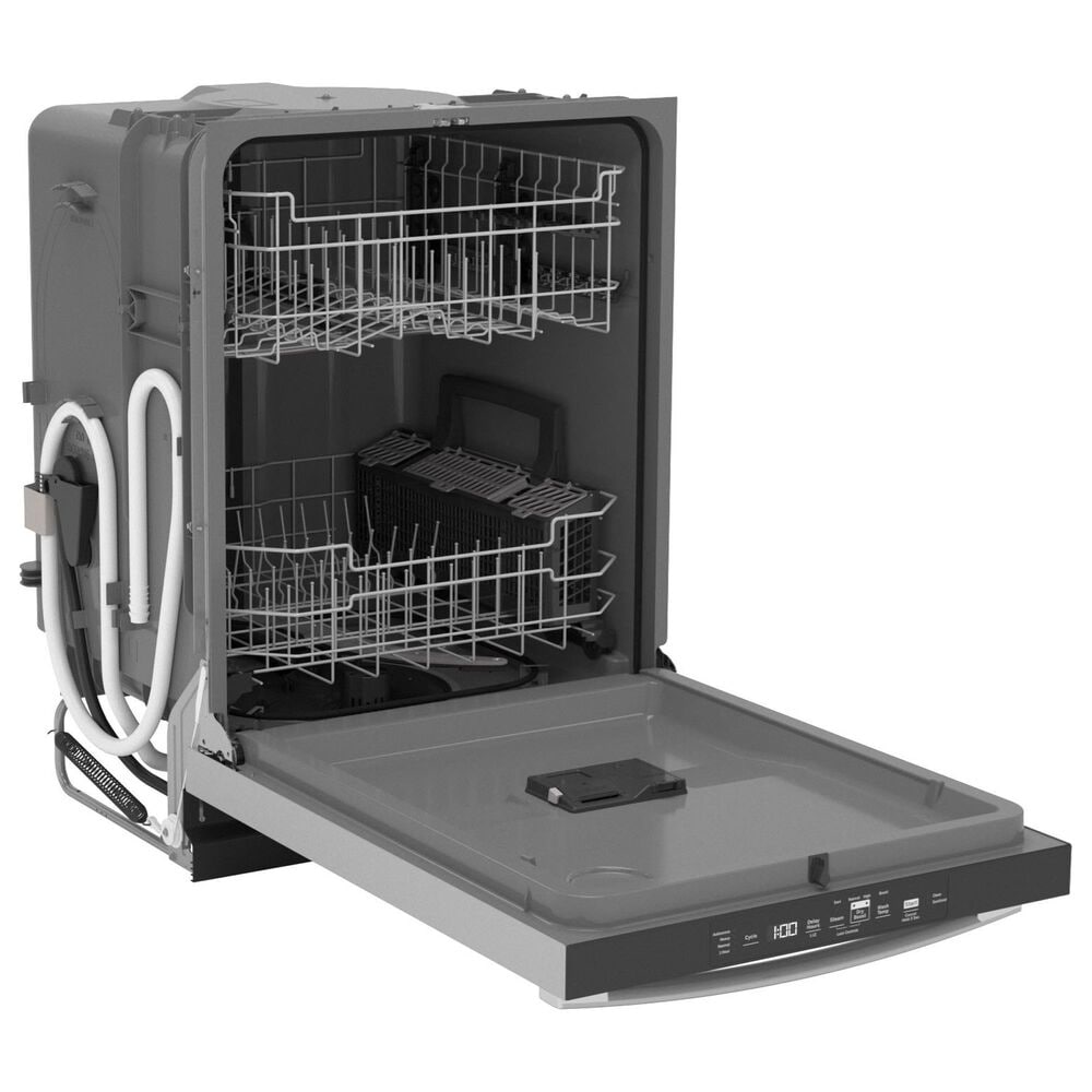 GE Appliances 24&quot; Built-In Bar Handle Dishwasher with Top Control and 52 dBA in Fingerprint Resistant Stainless Steel, , large