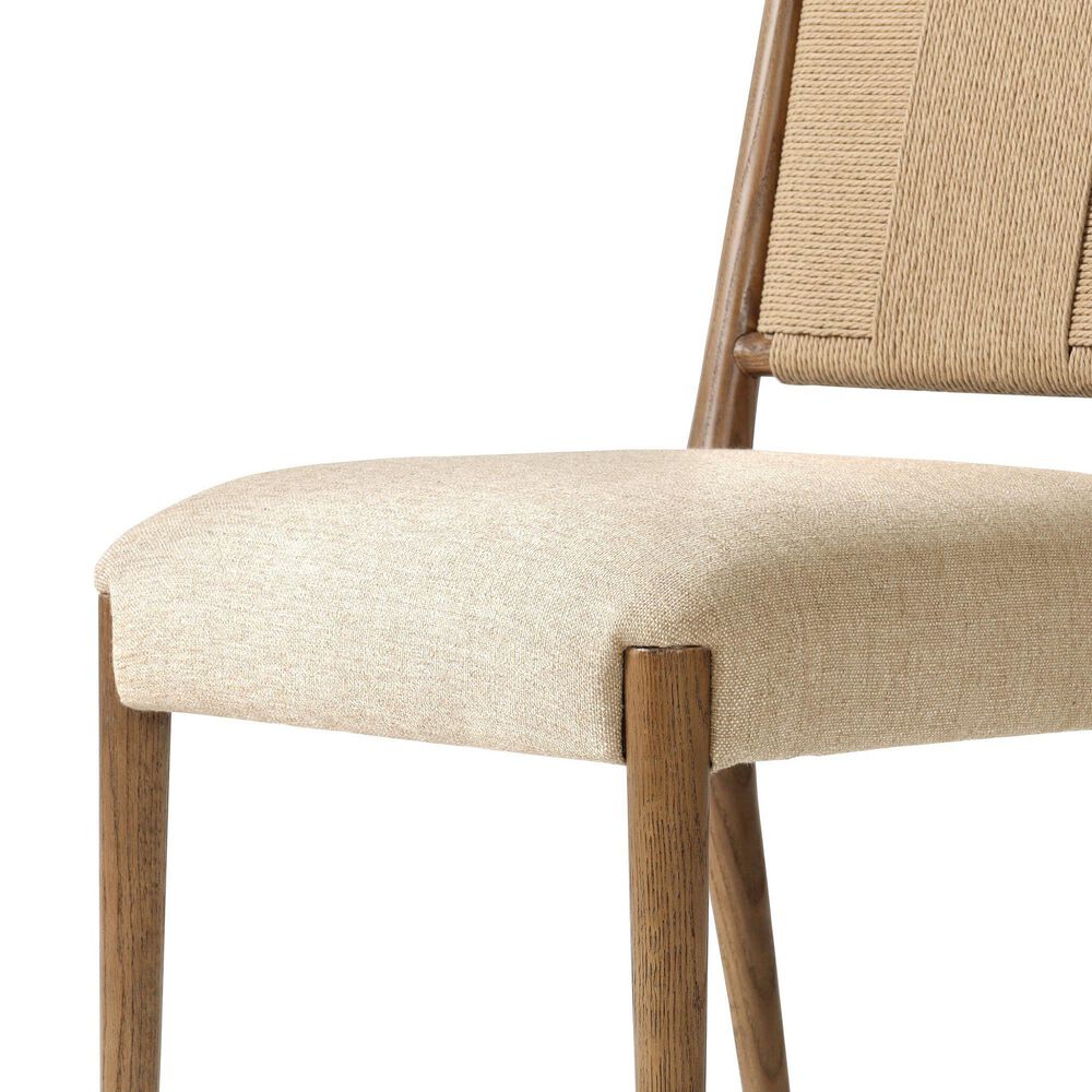 Four Hands Rothler Side Chair in Tan Ash, , large