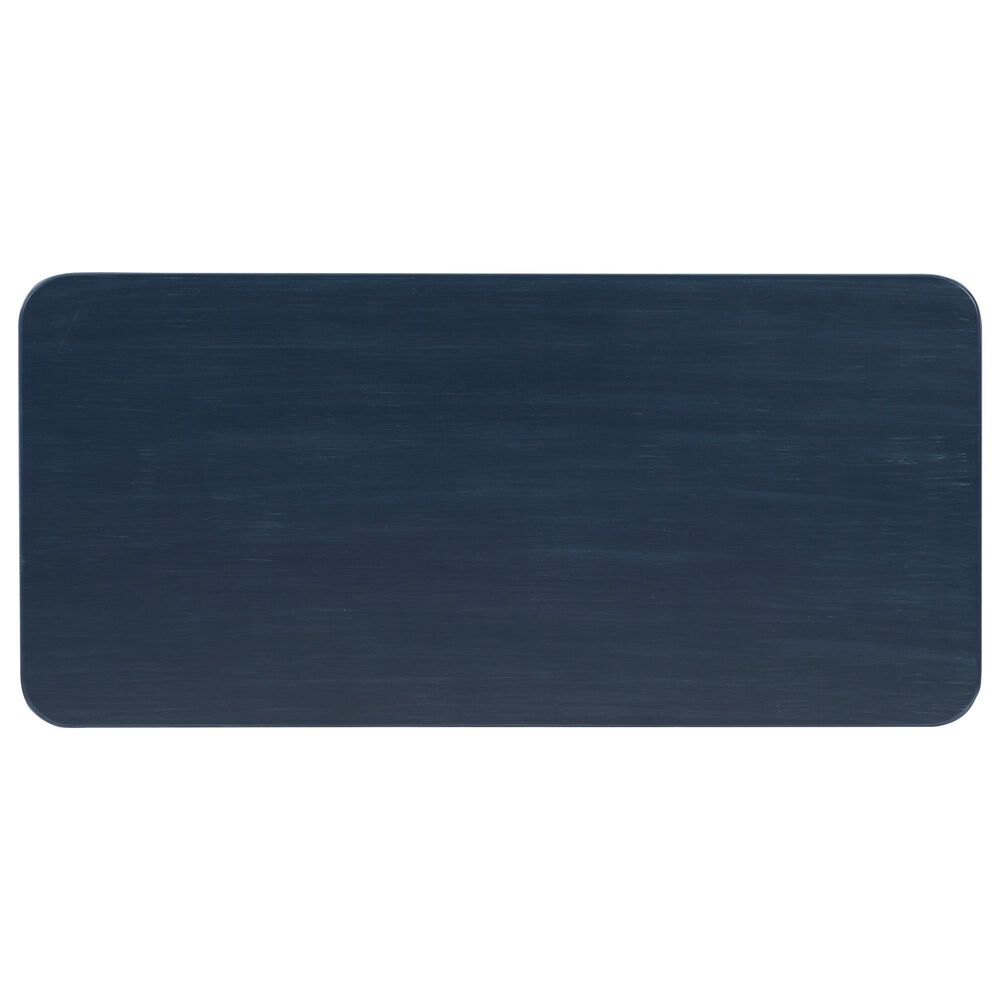 Linon Home Decor Brosnan Rope Cedar Chest in Blue, , large