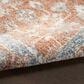 Nourison Astra Machine Washable ASW11 4" x 6" Denim and Multicolor Area Rug, , large