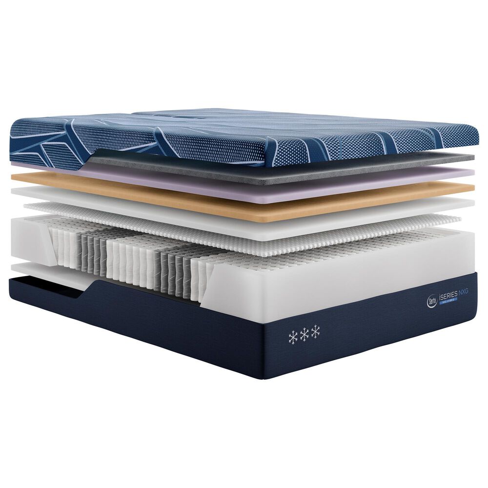 Serta iSeries NXG 3500 Hybrid Firm Flex Head Queen Mattress, , large