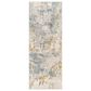 Surya Dresden Taupe, Off-White, Deep Teal, Dusty Sage, Ink Blue, Mustard and Light Gray 2"7" x 10" Runner, , large