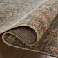 Loloi Heritage 6" x 9" Blue and Rust Area Rug, , large
