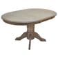 INTERCON Colonial Oak 5-Piece Round Dining Set in Weathered Chestnut, , large