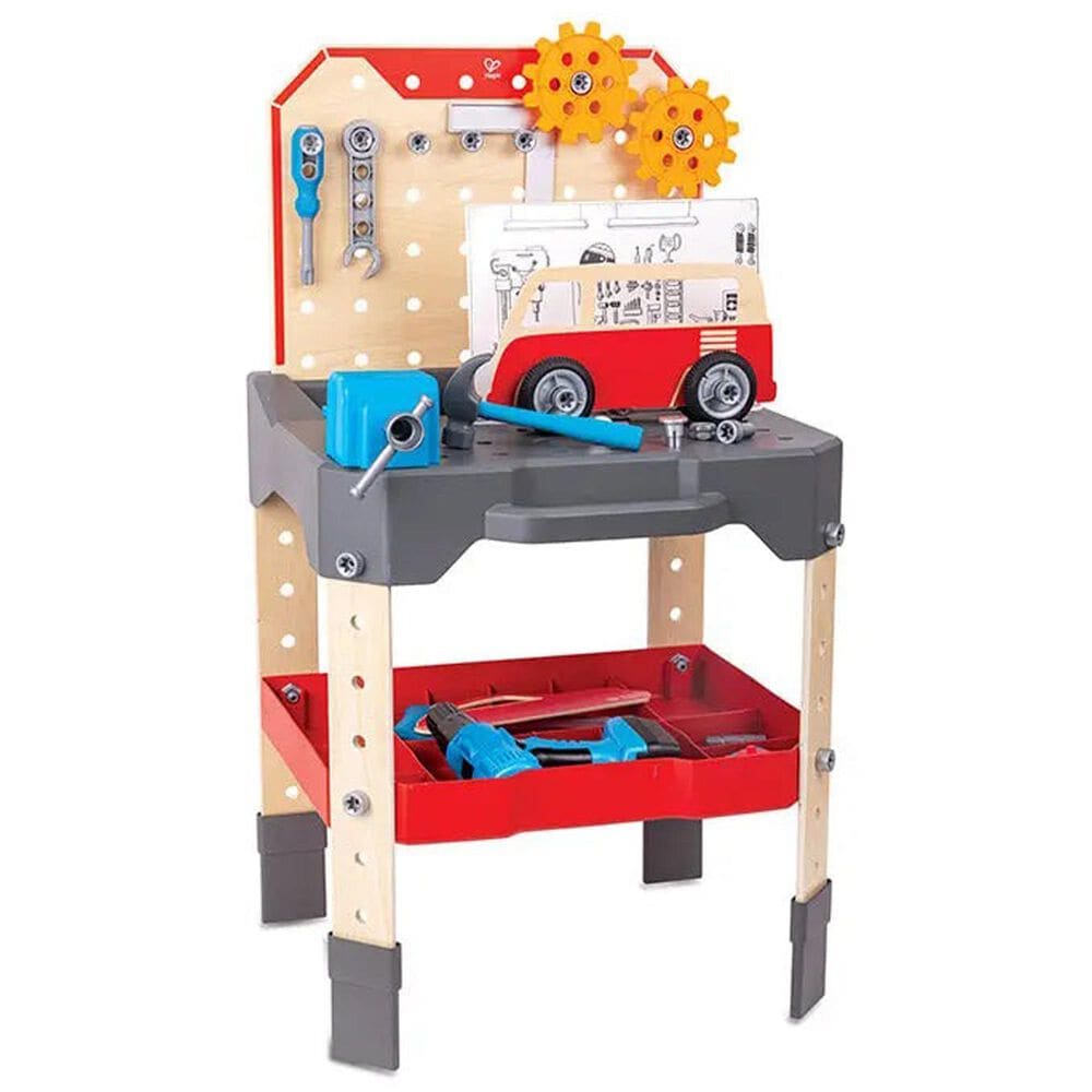 Hape Toys Vehicle Service and Repair Workbench in Multicolor, , large